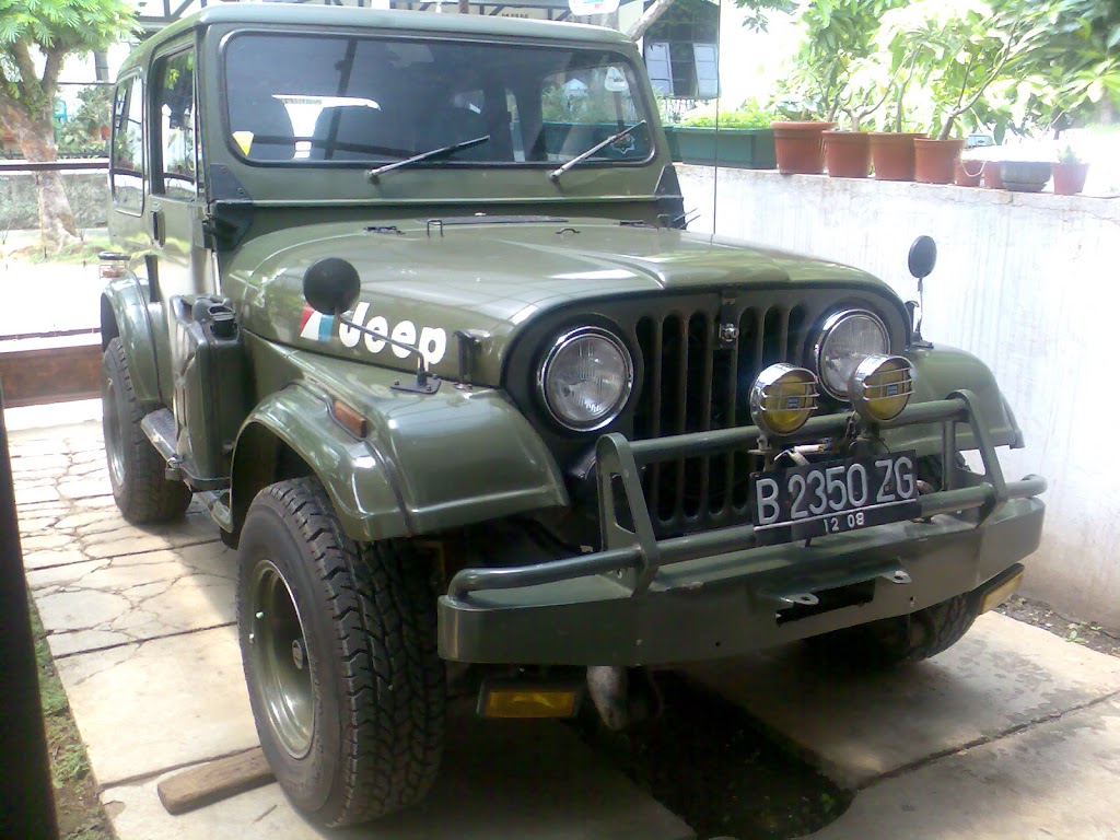 NSI Memperkuat Kaki Belakang Jeep CJ 7